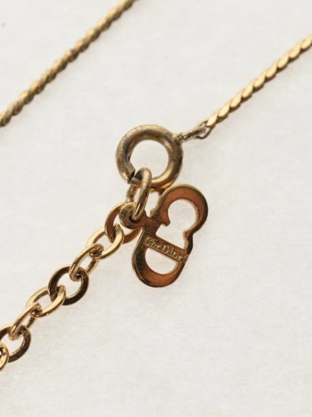 Christian Dior Earring metal 4 Set Gold Auth 155760 - Picture 7 of 14